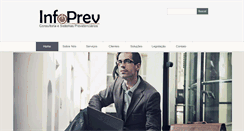 Desktop Screenshot of infoprev.com.br